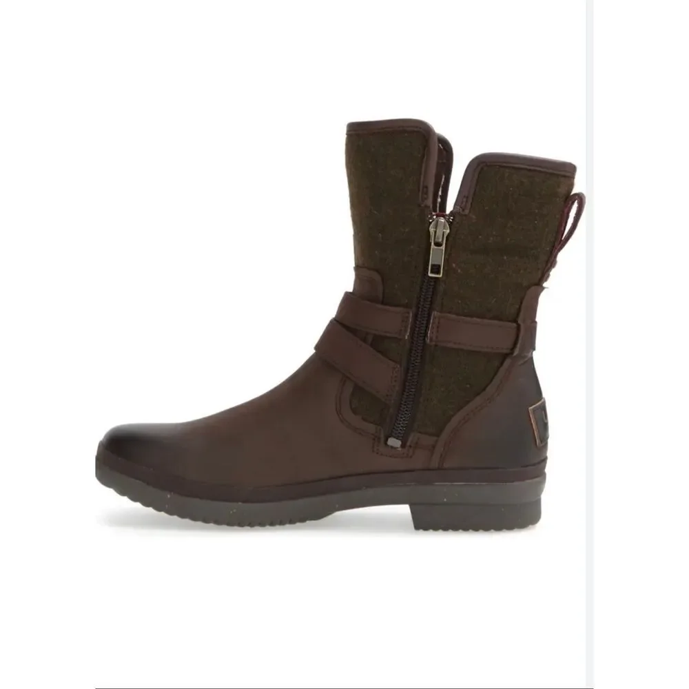 UGG Simmens Waterproof Leather Boots | Brown in 7.5